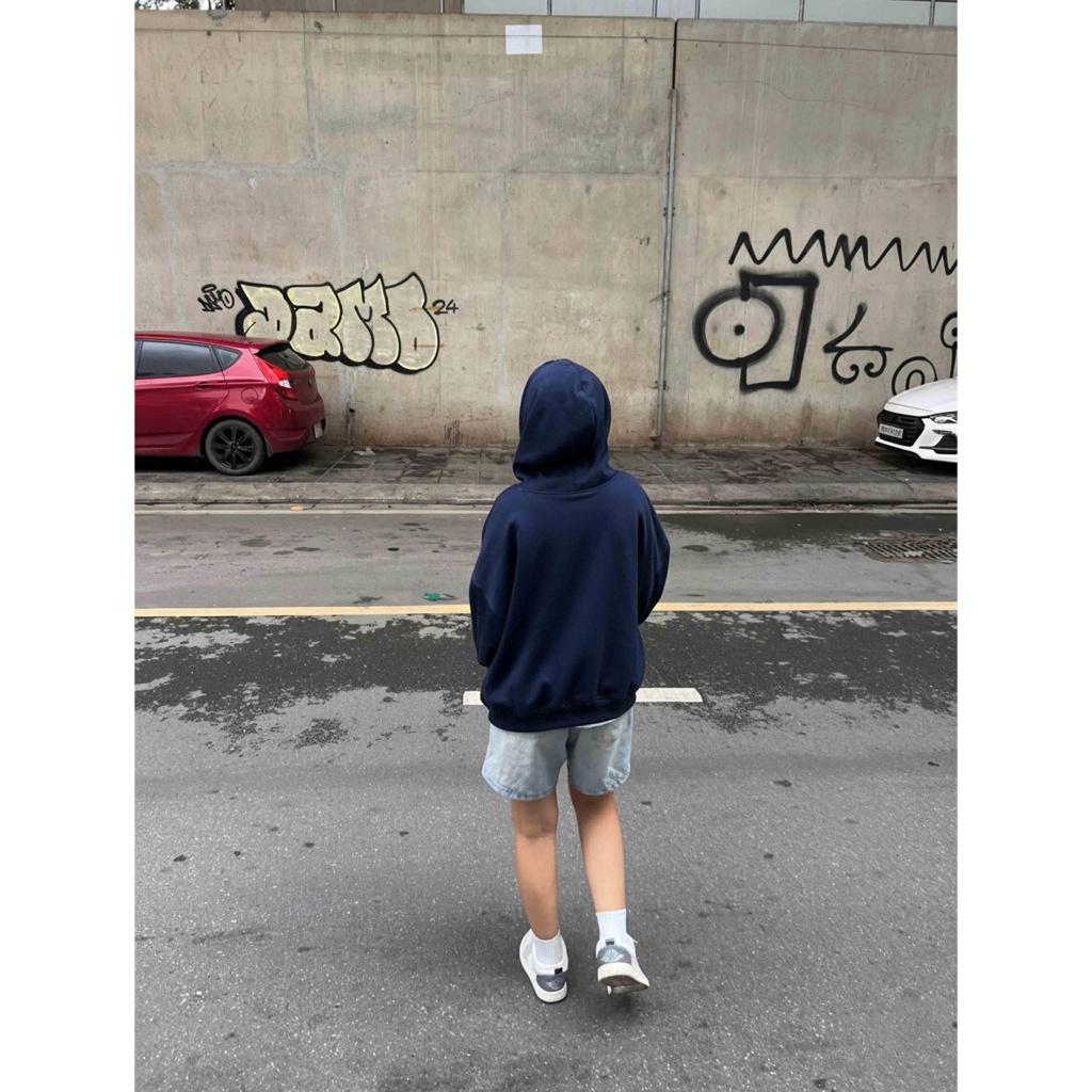 Áo Khoác Hoodie Zip Boxy Miucho Nỉ 2 Da Cao Cấp Dày Dặn Mềm Mại Thoáng Mát HXT02 | BigBuy360 - bigbuy360.vn