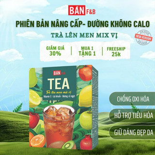  Trà Lên Men Mix 5 Vị Hương Hoa Quả Bổ Sung Lợi Khuẩn Trà Trái Cây Giải Khát Tốt Cho Hệ Tiêu Hóa 
