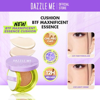  Cushion cấp ẩm kiềm dầu lâu trôi DAZZLE ME Cushion Kiểm soát dầu che phủ mịn lì tự nhiên 15g 