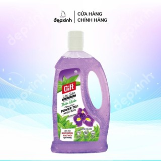 Nước lau sàn Gift chiết xuất thiên nhiên hương hoa Iris 1lit