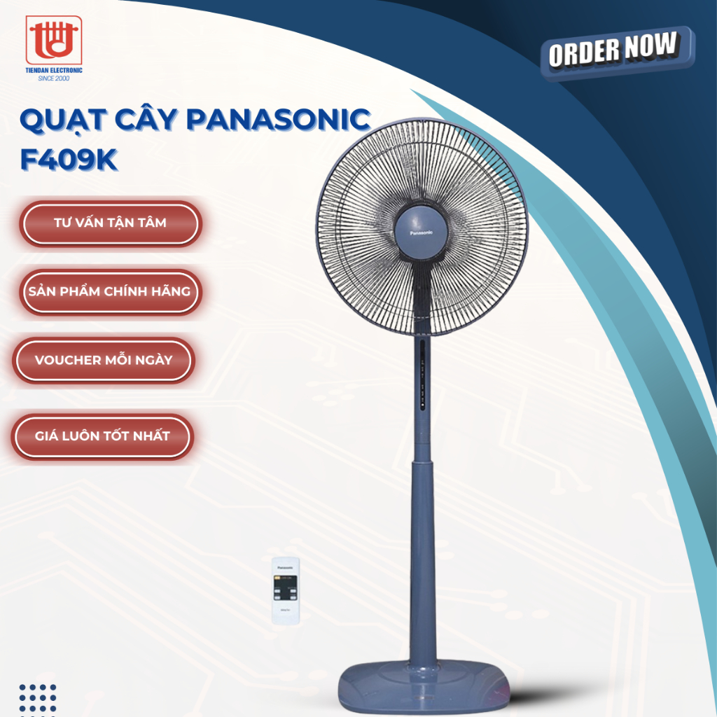 Panasonic Quạt cây F409K - Công suất 55W