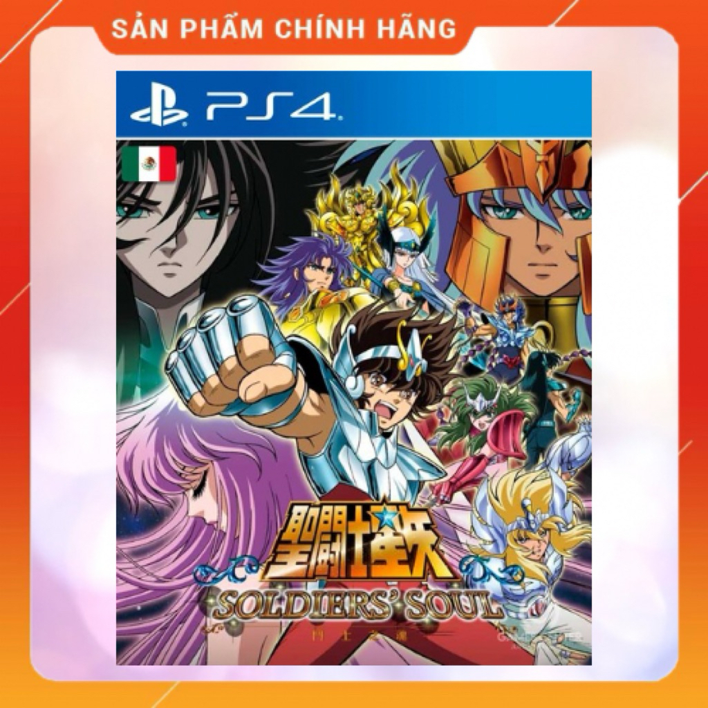 Đĩa game Ps4 Saint Seiya: Soldiers’ Soul - Full Box Japan - Playstation 4