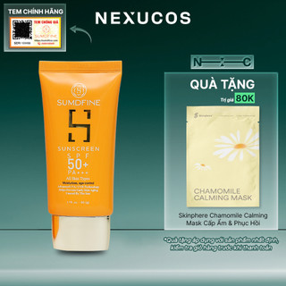  Kem Chống Nắng Sumdfine Sunscreen SPF 50+ PA+++ Chống Nắng Vật Lý Nâng Tone 50g 