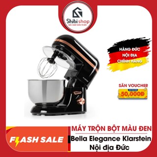 Máy trộn bột Bella Elegance Klarstein 2000w (màu đen), công suất mạnh. nhiều chế độ trộn, dễ vệ sinh