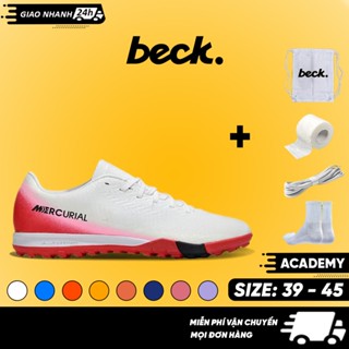  Giày Bóng Đá Va'por 16 Academy V2 Không Đệm Đế Đinh TF Bám Sân Các Màu Sắc Sân Cỏ Nhân Tạo 