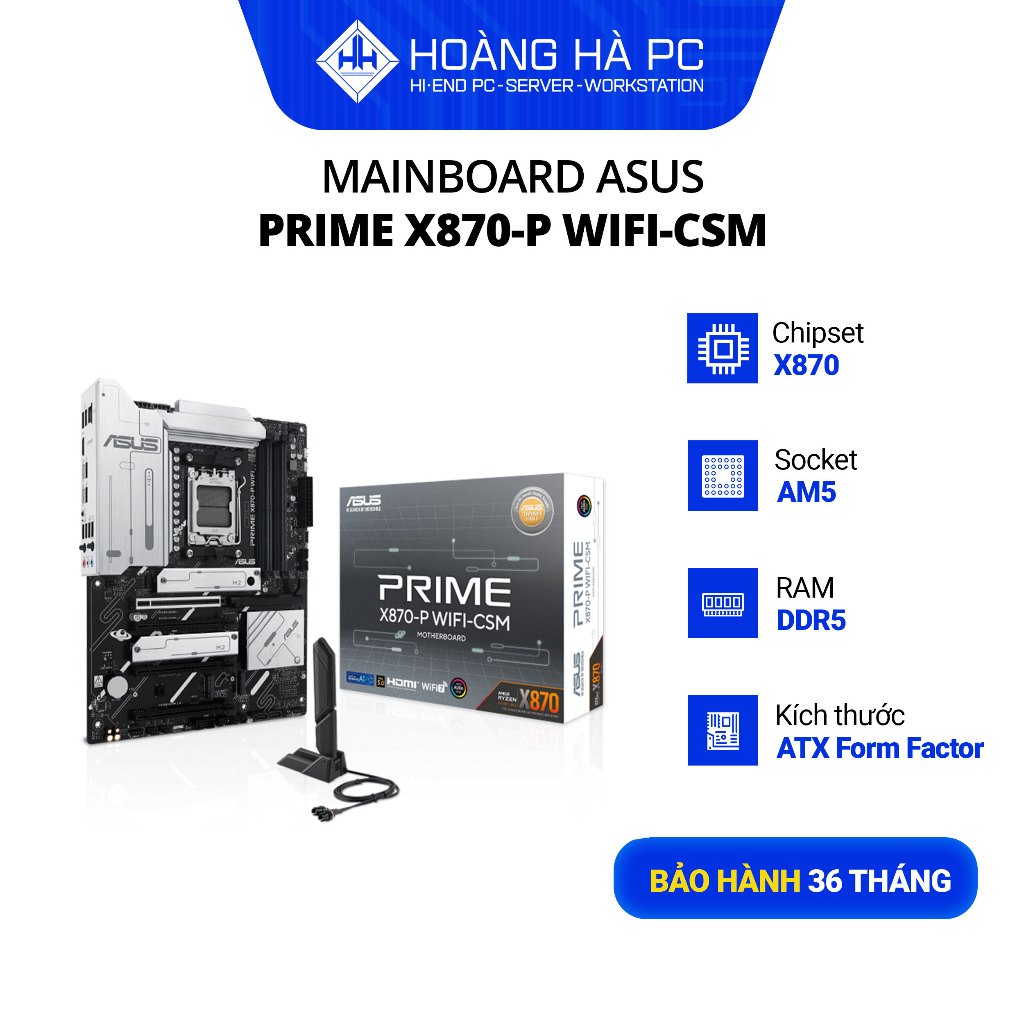 Mainboard Asus Prime X870-P WIFI-CSM DDR5