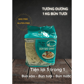  BÚN GẠO JIMMY - Thùng 4kg gồm 16 túi mỗi túi 250gr - Date mới nhất 
