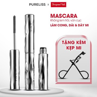  Mascara Chuốt Mi Cong & Dài Dày Mi Không Lem Trôi Không Vón Cục Chống Nước Làm Tơi Mi Bền Màu 12 Giờ 