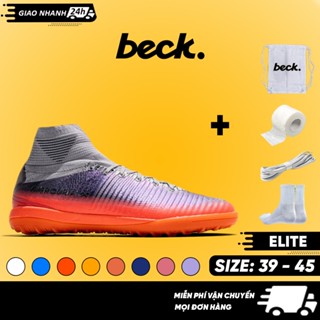  Giày Bóng Đá Sup'fly 5 Elite Cổ Cao Đế Đinh TF Bám Sân Các Màu Sắc Sân Cỏ Nhân Tạo 