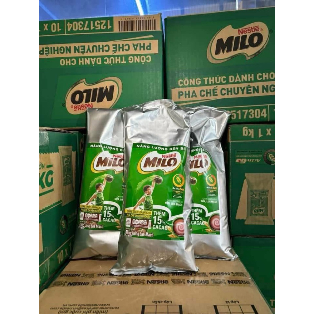 Bột Milo 1kg chuyên dùng pha chế - Milo Dầm