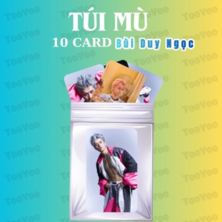 Túi mù gồm 10 card Bùi Duy Ngọc bo góc không trùng TooYo CARD0293