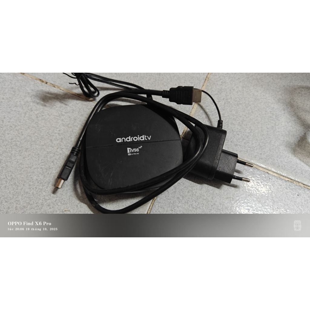 bộ Android TV Box TV98 4k ultra HD không remote
