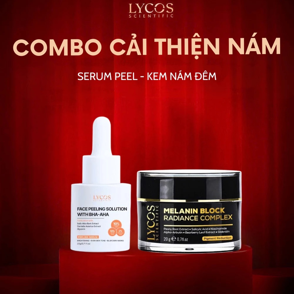 Kem Nám Đêm Lycos | Mỹ Phẩm Lycos Dành Cho Da Nám, Sạm, Đốm Nâu, Da Không Đều màu - Lycos Chính Hãng