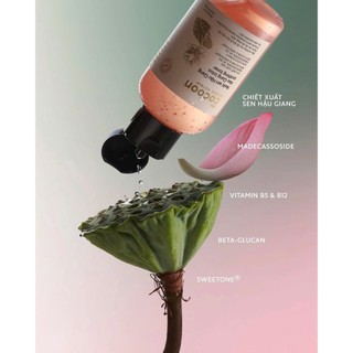  Nước hoa hồng sen Hậu Giang Cocoon giúp phục hồi cấp ẩm và làm dịu da giúp da mặt căng bóng 310ml 