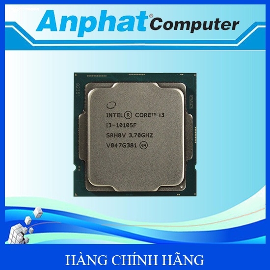 Bộ Vi Xử Lý CPU Intel Core I3-10105F (4.40 GHz, 4 Cores 8 Threads, LGA 1200) TRAY  - Hàng Chính Hãng