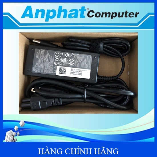 Adapter sạc laptop DELL 19.5V-3.34A đầu kim(7.4*5.0) LA65NS2-01