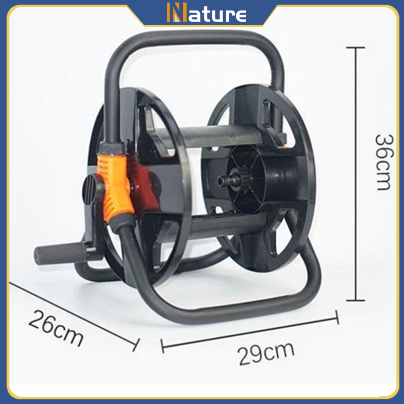 💧💧Bộ khung rulo cuộn ống nước tưới cây từ 10 đến 35 mét dây phi 16 dạng sách tay hoặc treo tường bằn