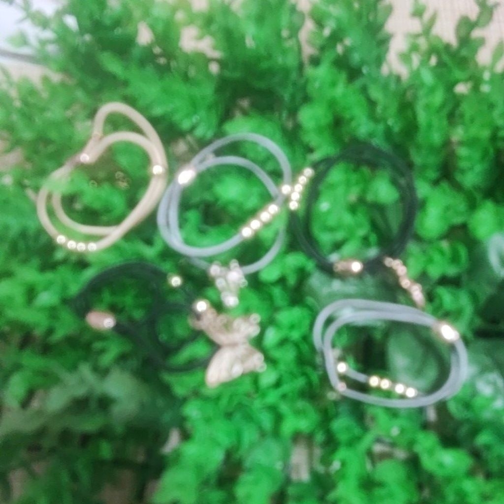 CB01. Cột tóc 2 vòng kèm charm xinh. CB39