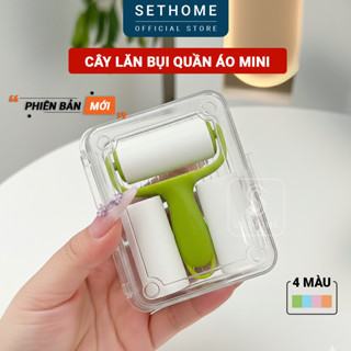  Cây lăn bụi mini SETHOME lăn dính tóc lăn lông chó mèo thú cưng vệ sinh bụi gàu trên quần áo 
