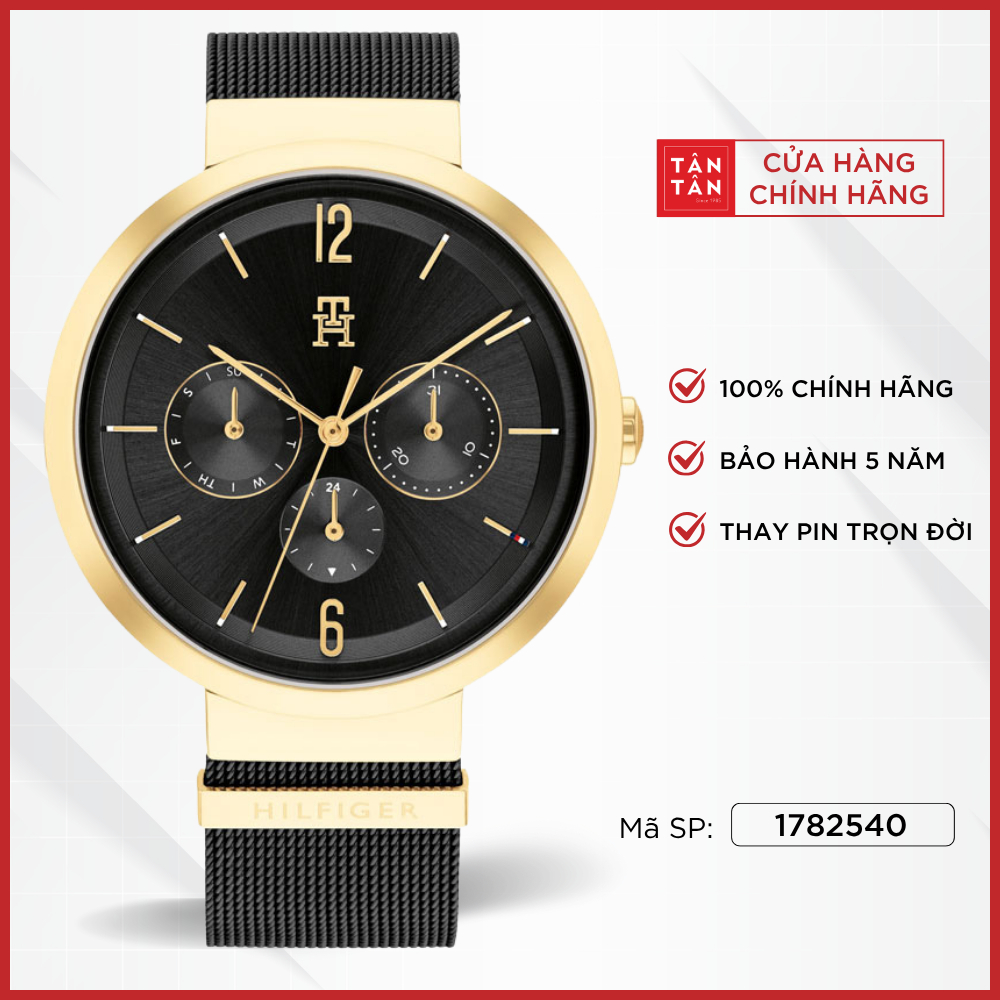Đồng Hồ Nữ Tommy Hilfiger Lidia 1782540 Quartz 40mm - Đồng Hồ Tân Tân