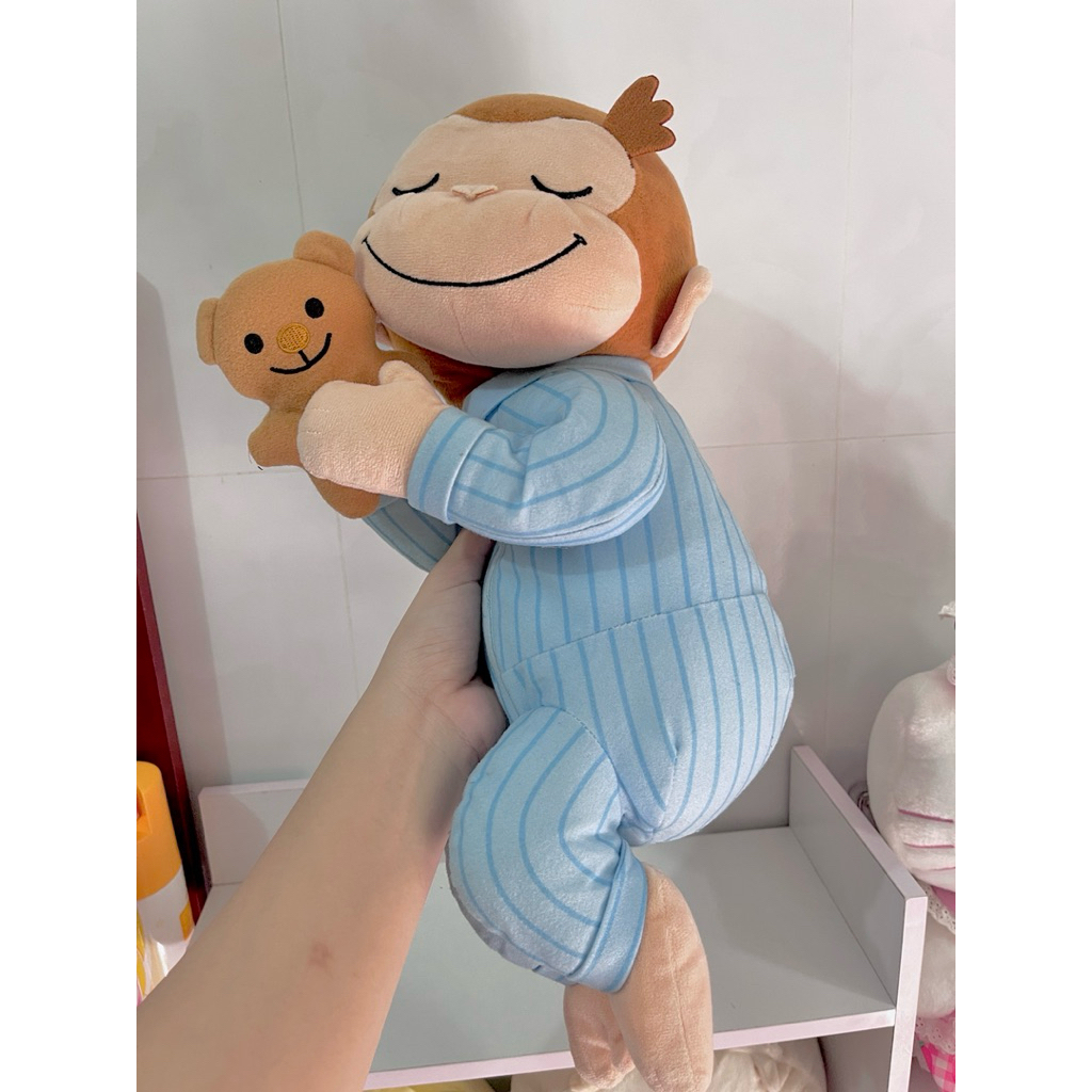 gấu bông khỉ ngủ, thỏ snowball, túi đeo stella,...