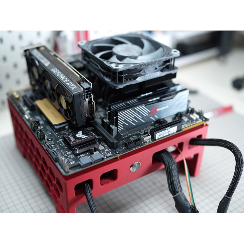 Khung PC test MATX bảng mạch ATX PSU