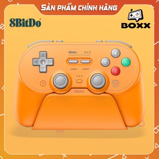  Tay cầm 8BitDo Pro 3 cho Nintendo Switch Nintendo Switch 2 TMR Joysticks Charging Dock Trigger Lock 