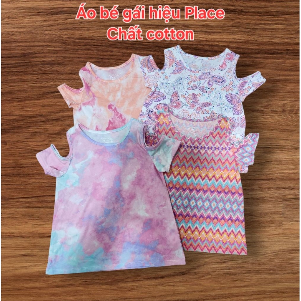 Áo bé gái xuất dư ( Size 12m đến 5y ) Phom nhỏ