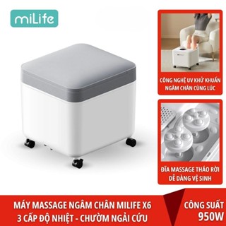 Máy massage ngâm chân miLife YMZ- X6 Bảo hành 12 tháng