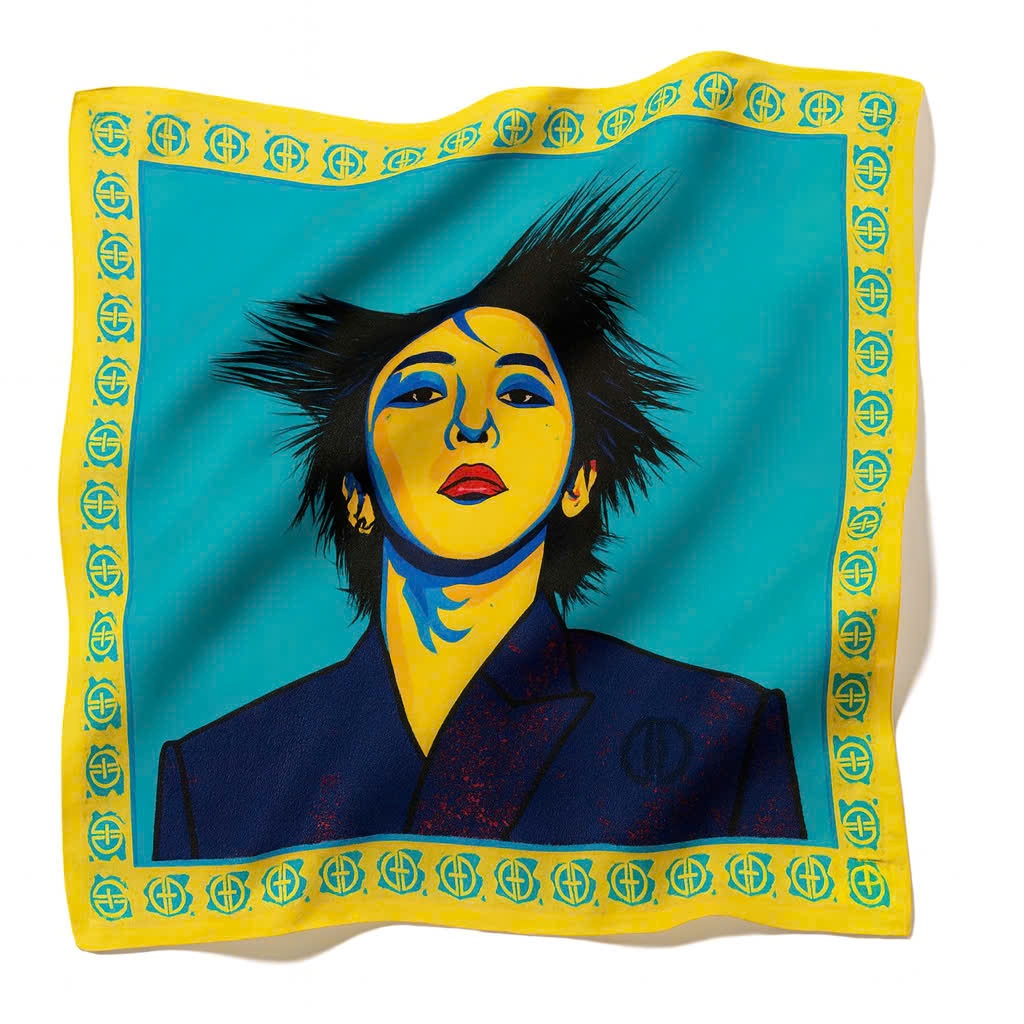 ICONIC G-DRAGON - Khăn Bandana G-Dragon - Khăn Bandana - G-Dragon 70x70cm