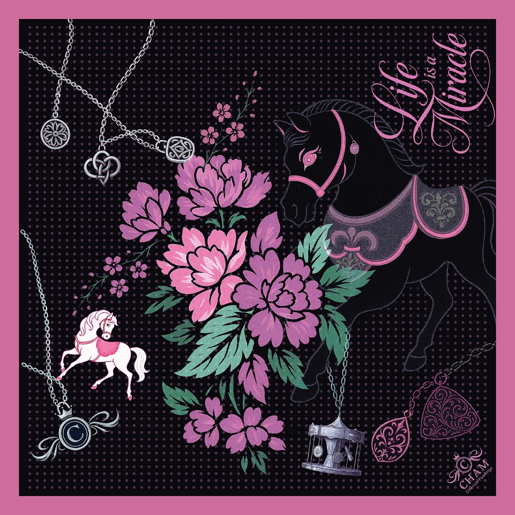 LIFE IS A MIRACLE 3_Điều Kì Diệu - CHAM Bandana - Khăn lụa - Khăn Bandana