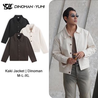  Áo Khoác Kaki Cúc Cài DINOMAN Thanh Lịch Dày Dặn Đứng Form Tôn Dáng Hottrend Thu Đông 2025 AK013 