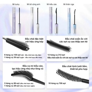 Mascara Làm Dày Mi Ukiss Danelion Slightly Dense