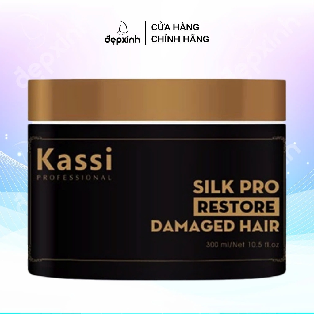 Kem ủ hấp tóc phục hồi hư tổn Kassi 300ml