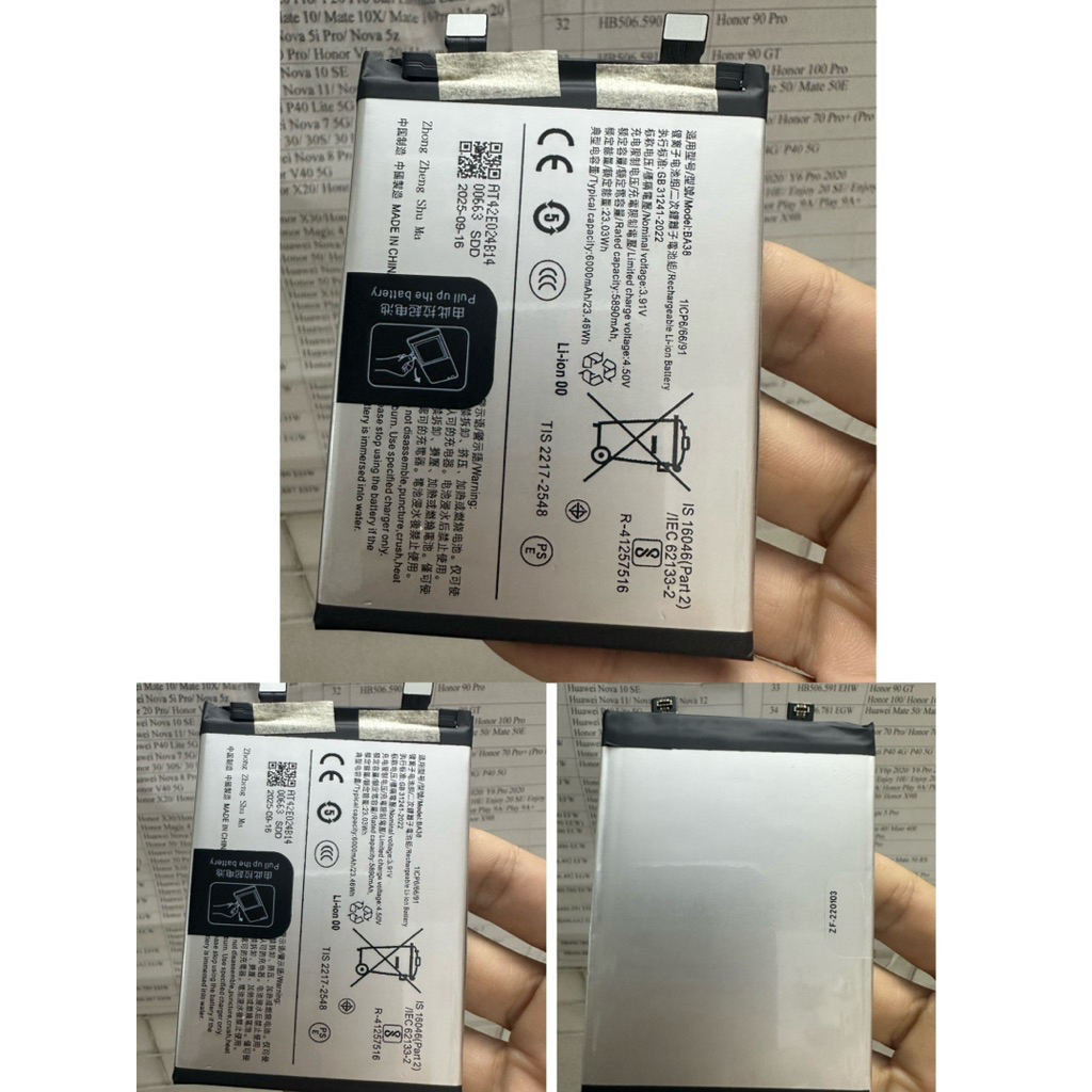 Pin vivo iQOO Z9/iQOO Z9X