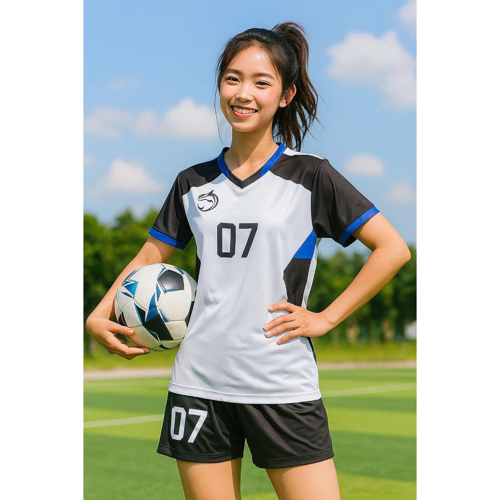 Bộ áo quần bóng đá,áo đá banh nam nữ CAHEO in tên số theo yêu cầu, áo thể thao chất liệu mè