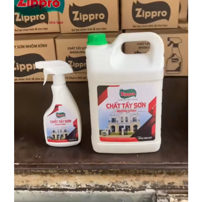 chất tẩy sơn - keo ZIPPRO ( chai xịt 500ml)