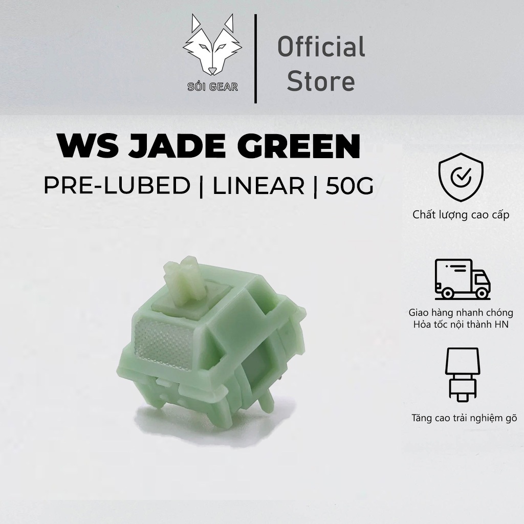 [HỎA TỐC HN - HCM] [In Stock] Pack 10 Switch WS Jade Green