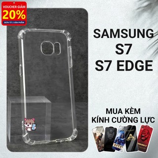 Ốp lưng Samsung S7 Edge, S7 Meocase trơn chống va đập | Ốp điện thoại SS galaxy dẻo bảo vệ camera đt sámung toàn diện