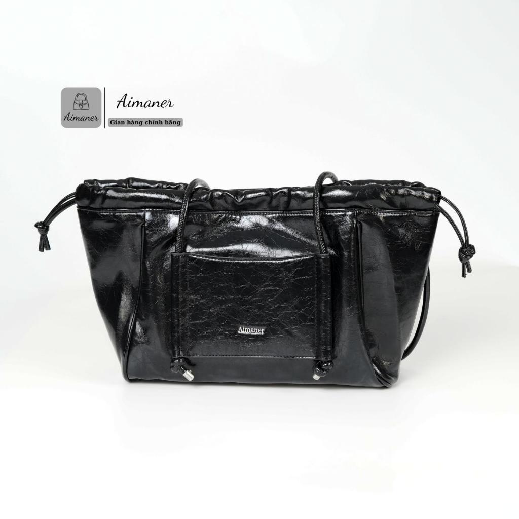 Túi Tote Nữ Da PU Cao Cấp, Đi Chơi Đi Học, Phong Cách Thời Trang Trẻ Trung – Aimaner CM5302
