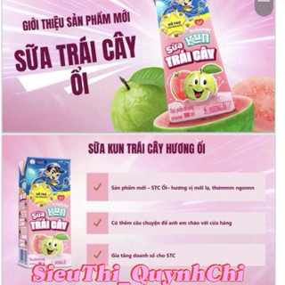  Thùng sữa trái cây kun 110ml 