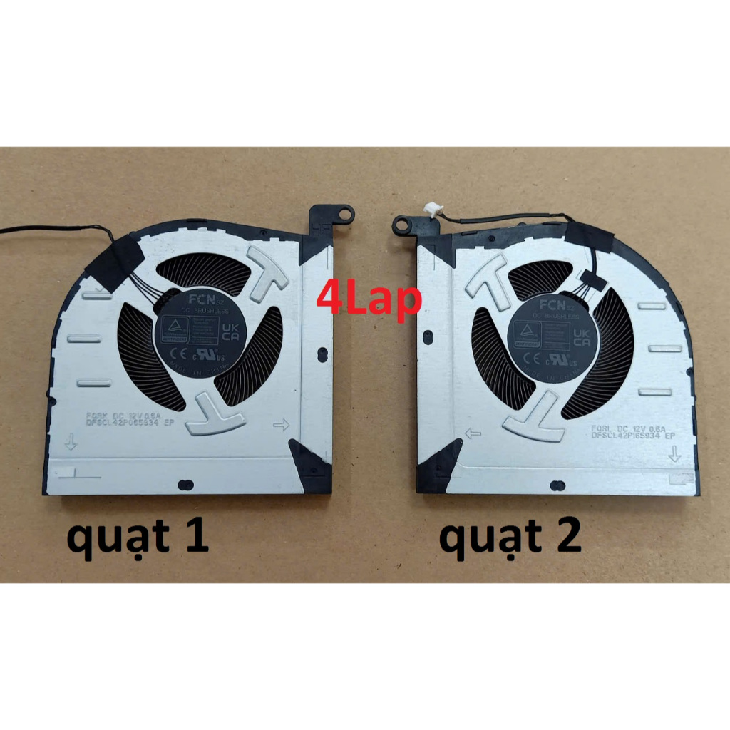Thay Quạt tản nhiệt CPU GPU laptop Lenovo GeekPro G5000 FQRH FQRG LOQ 15IRH8 15APH8 82XV 82XT
