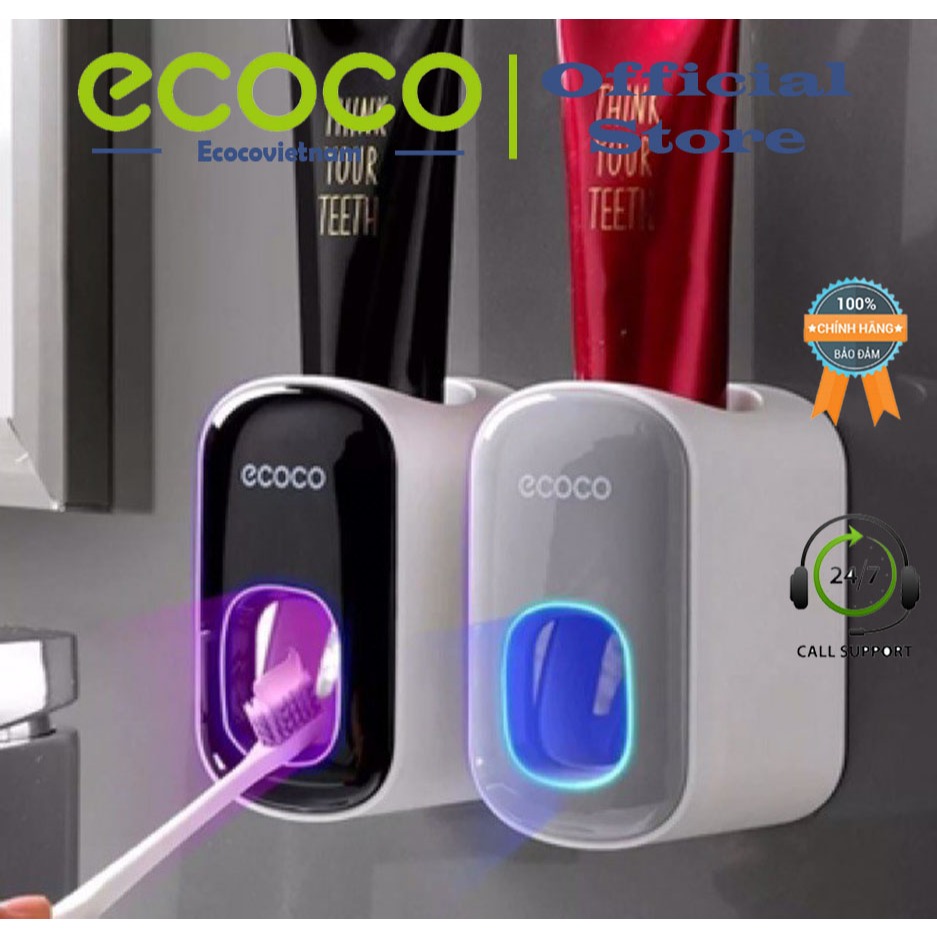 Nhả Kem Đánh Răng Đơn ECOCO E1922, Hộp Đựng Kem Đánh Răng Đơn