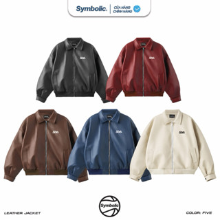  Áo Khoác Da Leather Jacket Pu Symbolic 