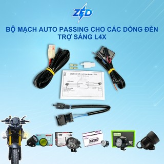 Bộ Mạch Auto Passing V3 Chịu Tải Cực Kỳ Tốt,Chống Nước, Dùng Cho Đèn Trợ Sáng L4X Như M80 Laser, M60 Ultra, R60 T4S, T4L