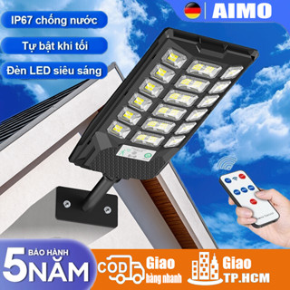  AIMO Đèn năng lượng mặt trời sân vườn 3000W Phạm vi chiếu sáng rộng,Thời gian sử dụng pin dài 