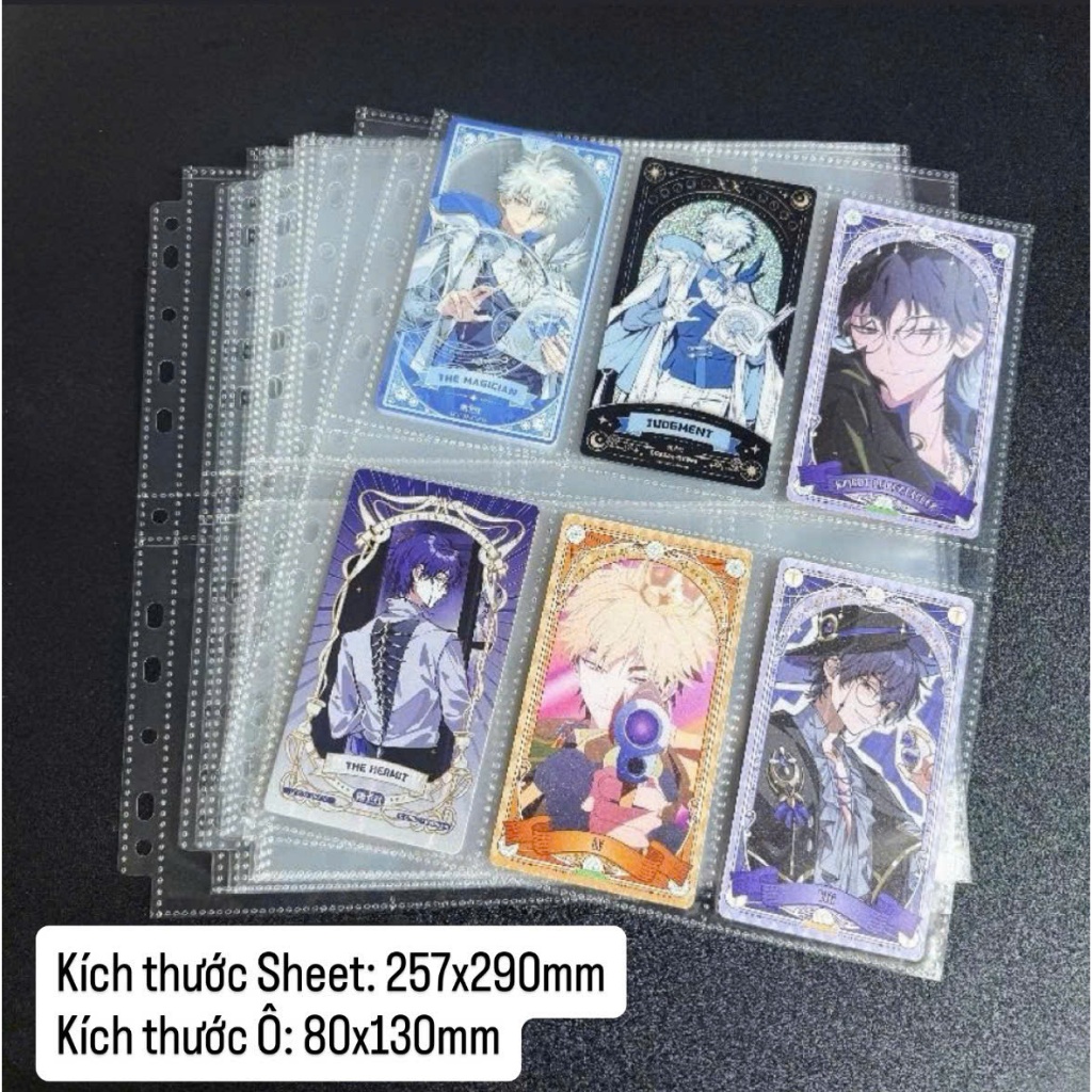 [WibuStation] Sheet / Sleeve cho Card Link Click "M.O.D" & Future Time