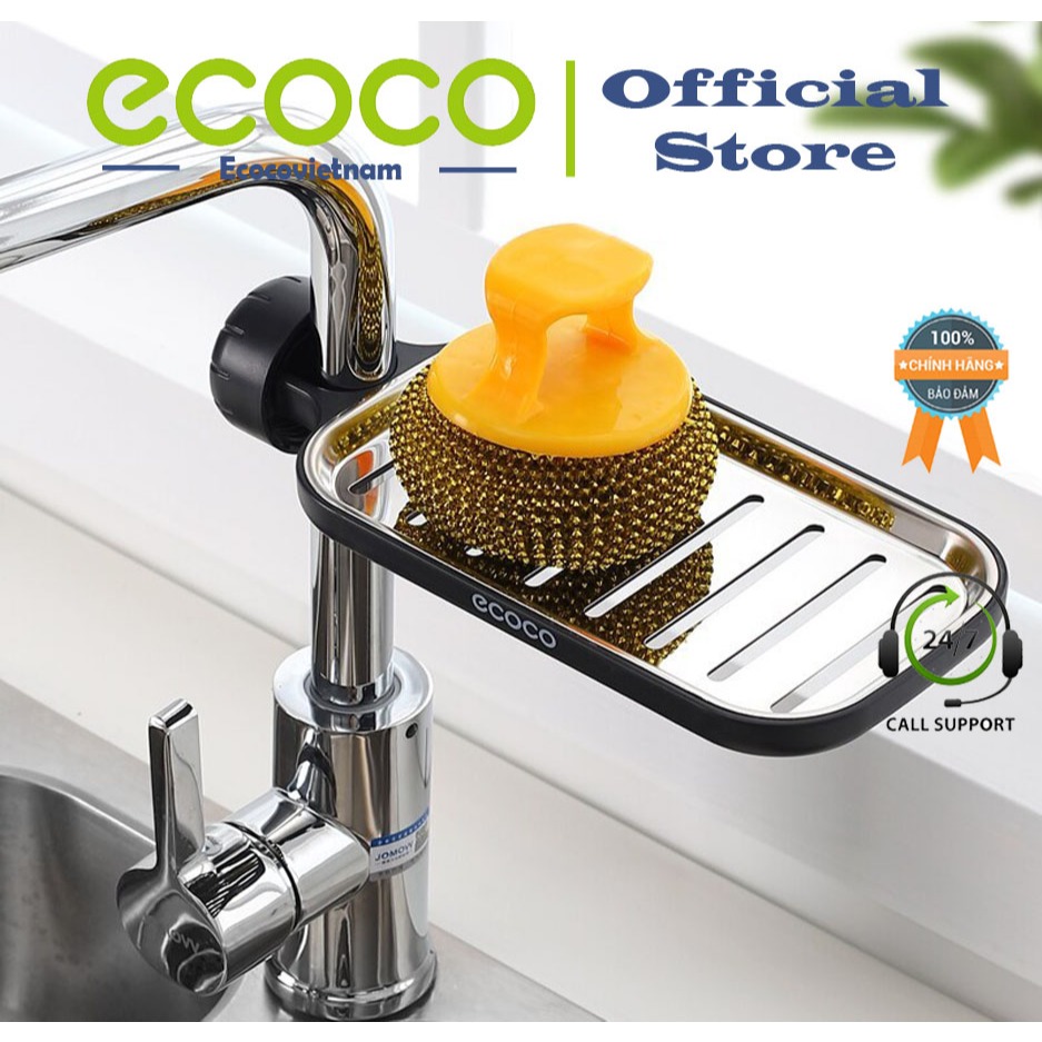Giá Đựng Đồ Rửa Bát, Giá Đựng Xà Phòng ECOCO E1913 (ngắn), E1914 (dài)