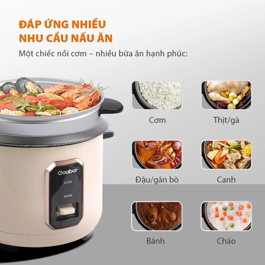 NỒI CƠM ĐIỆN - GABOR - RC-40M01A