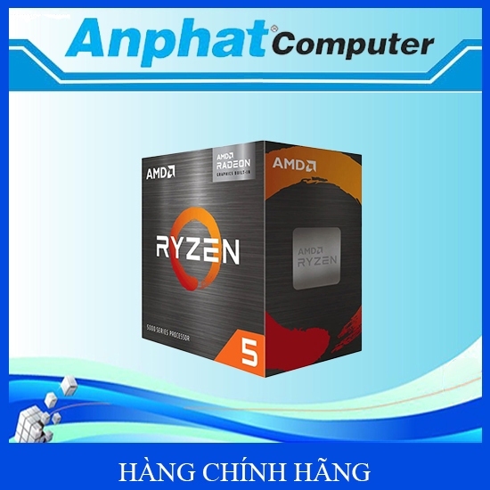 Bộ vi xử lý CPU AMD Ryzen 5 5600GT (3.6GHz Upto 4.6GHz / 19MB / 6 Cores, 12 Threads / 65W / Socket A